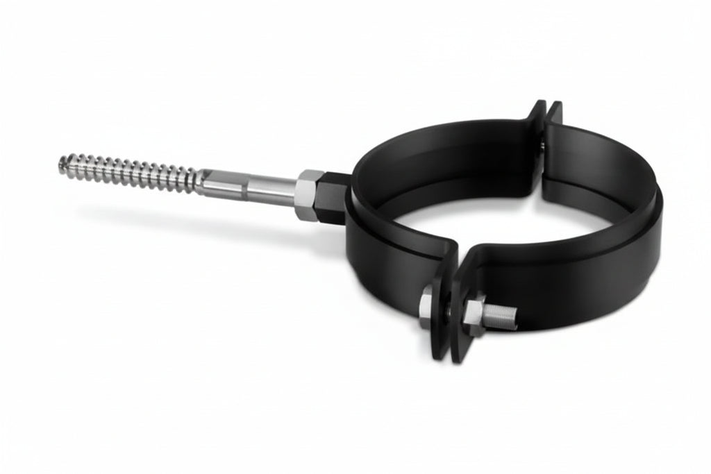 Abrazadera de fijación para chimenea fijación pared Pellet Ø80mm