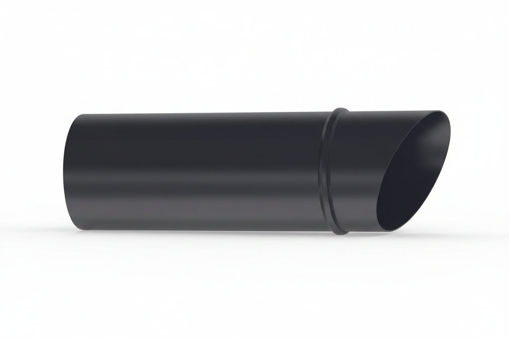 Terminal horizontal simple pared Pellet Ø80mm acero inoxidable AISI 316