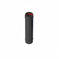 Tramo chimenea simple pared Pellet 1000mm Ø80mm acero vitrificado
